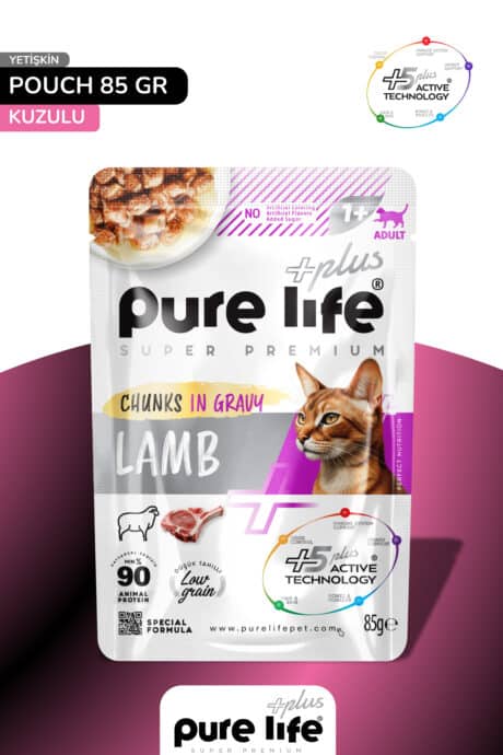 PURELİFE PLUS CHUNKS IN GRAVY ADULT LAMB