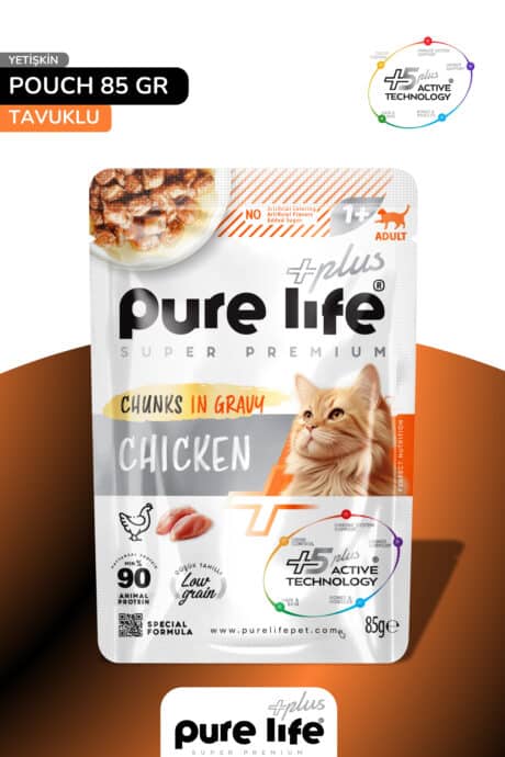PURELİFE PLUS CHUNKS IN GRAVY ADULT CHICKEN